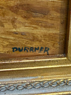 Original close-up of the painted signature and surface condition