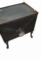 Cast-Iron Stove with Musician Cherub Reliefs — detail view 9