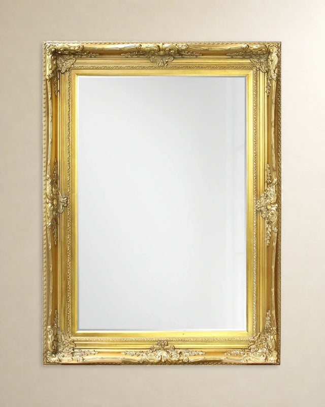 Floral Border Wall Mirror
