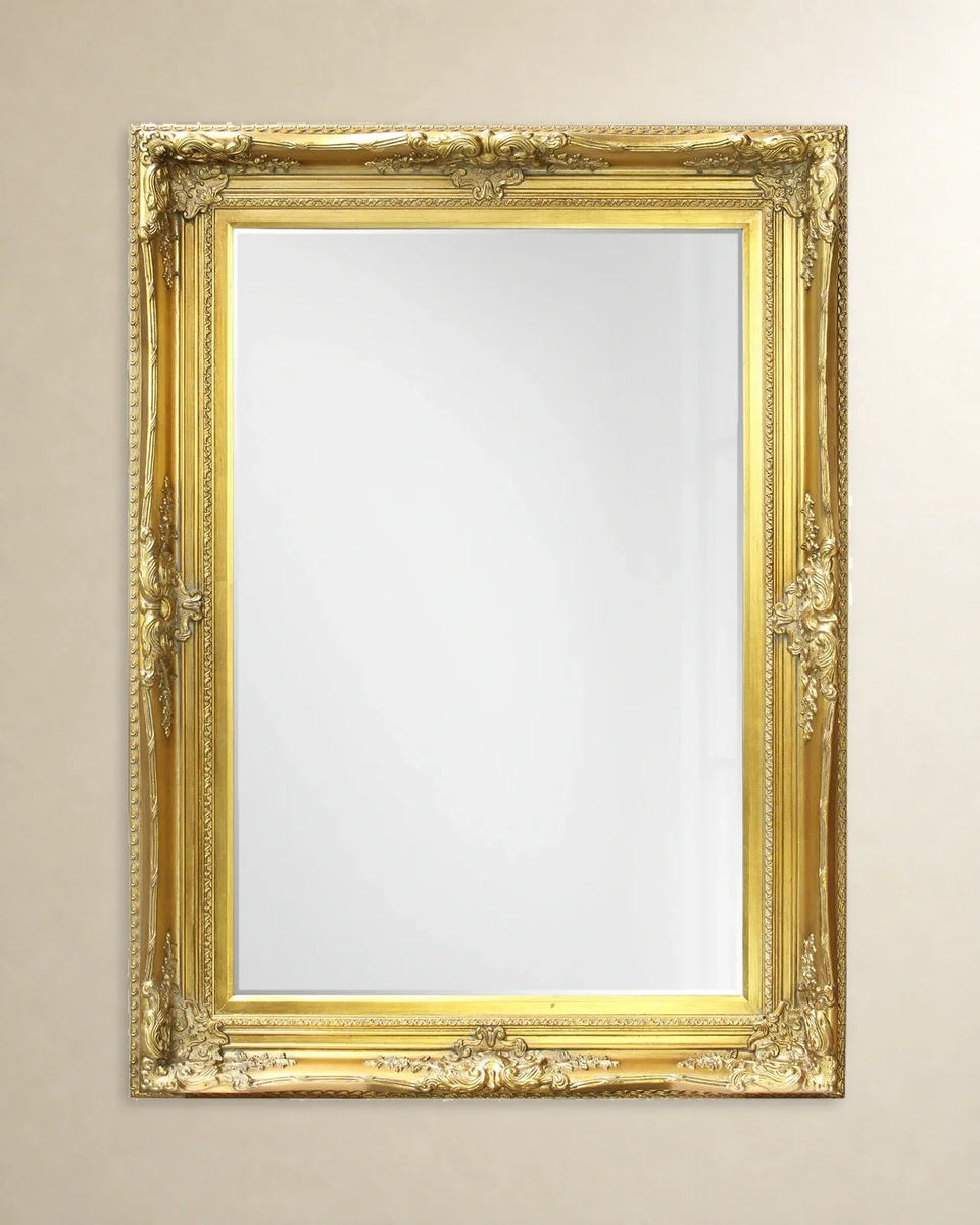 Floral Border Wall Mirror