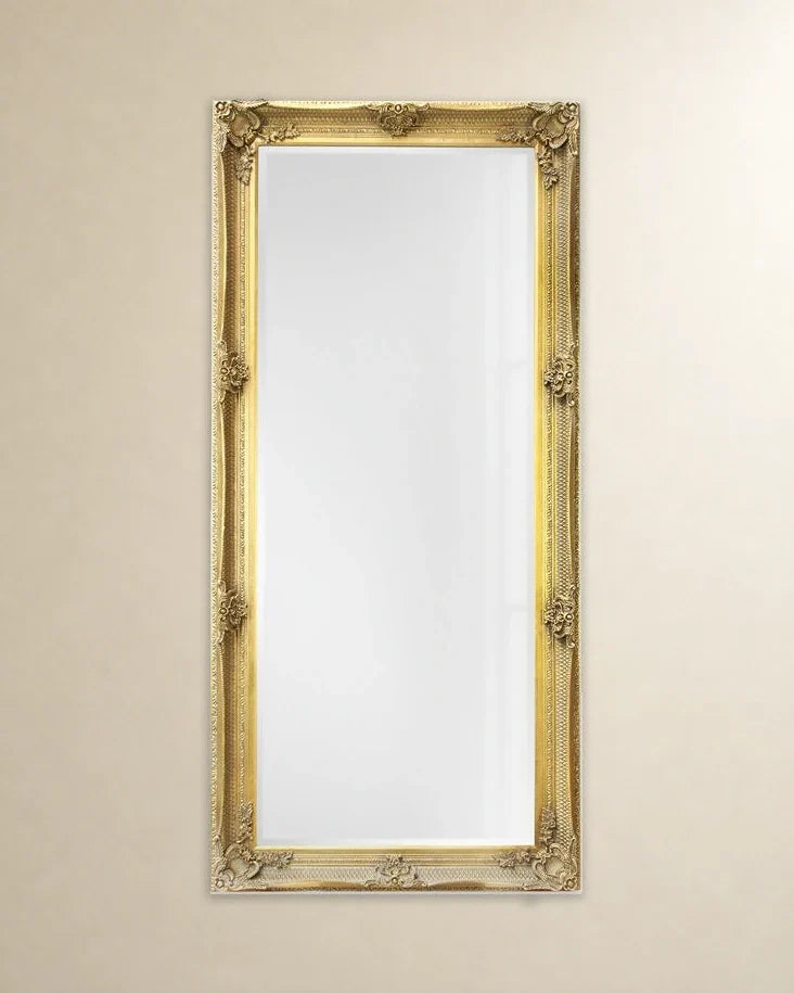 Gold-Tone Decorative Wall Mirror