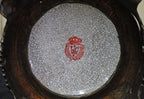 Pair of Bronze-Mounted Ceramic Medallion Vases — detail view 13