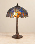 Jewel Mosaic Tiffany-Style Table Lamp