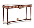 Oval Medallion Console on a white background.