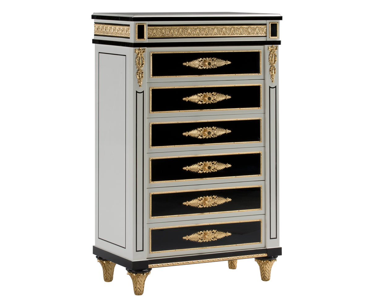 Wellington Chiffonier on a white background.