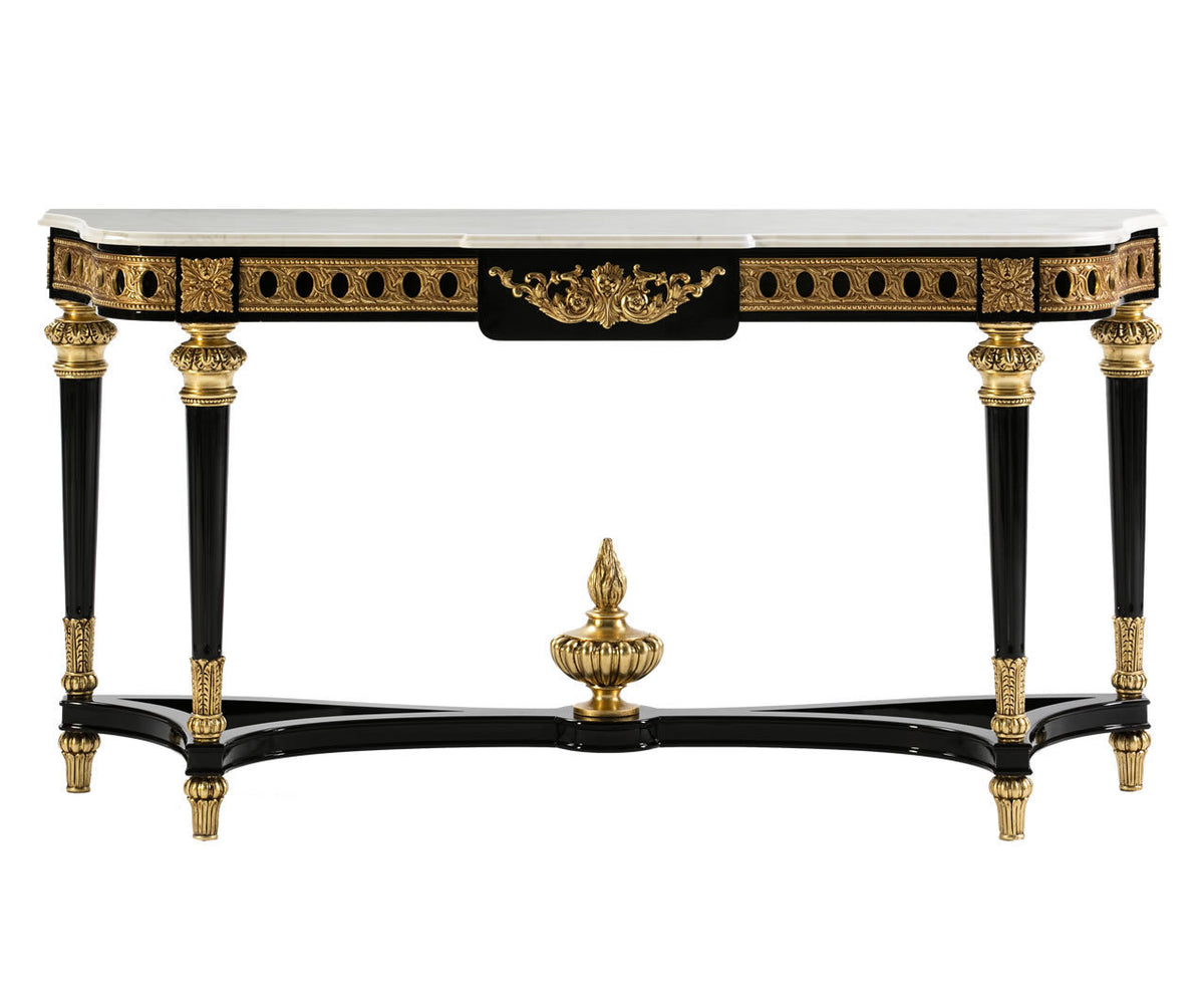 Pierced Frieze Console on a white background.