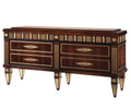 Bordeaux Six-Drawer Chest on a white background.