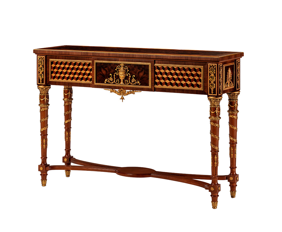 Lattice Frieze Console on a white background.