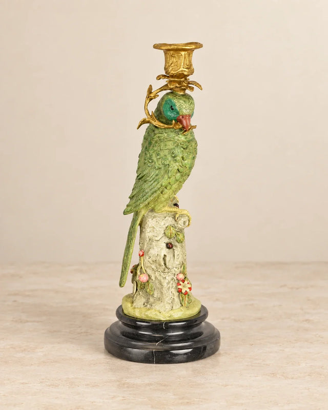 Parrot Candle Holder
