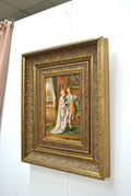 A Salon Toast, Oil on Copper Signed Lambert — main view