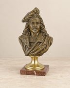 Rembrandt Bronze Bust — front view