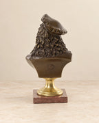 Rembrandt Bronze Bust — reverse view