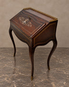 Rosewood Secretaire with Mother-of-Pearl Inlay — main view