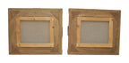 Pair of Romantic Garden Paintings Signed Viguera — alternative view or condition detail