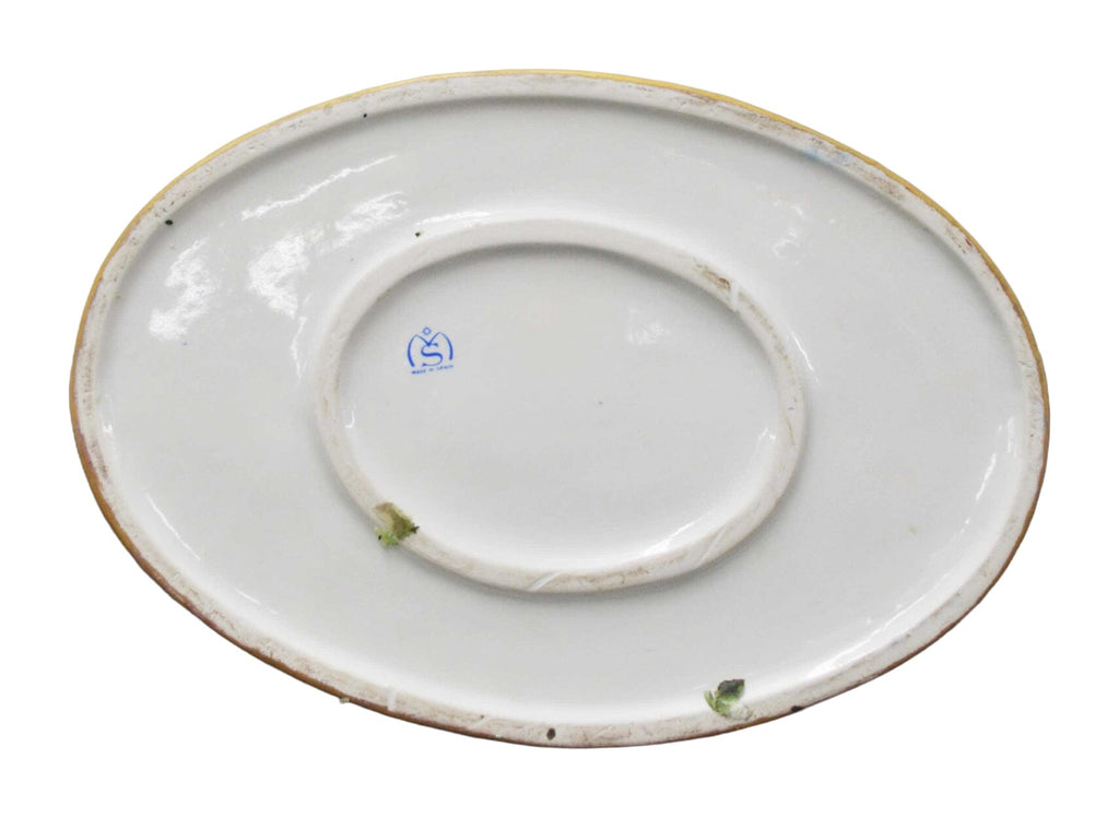 Salvador Mallol Porcelain Couple with Swans — alternative view or condition detail