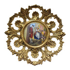 Set of Three Gilt-Bronze and Porcelain Wall Plaques — alternative view or condition detail