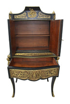Napoleon III-Style Ebonized Cabinet Desk — alternative view or condition detail