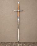 Spanish Decorative Sword with Suede-Wrapped Grip — main view