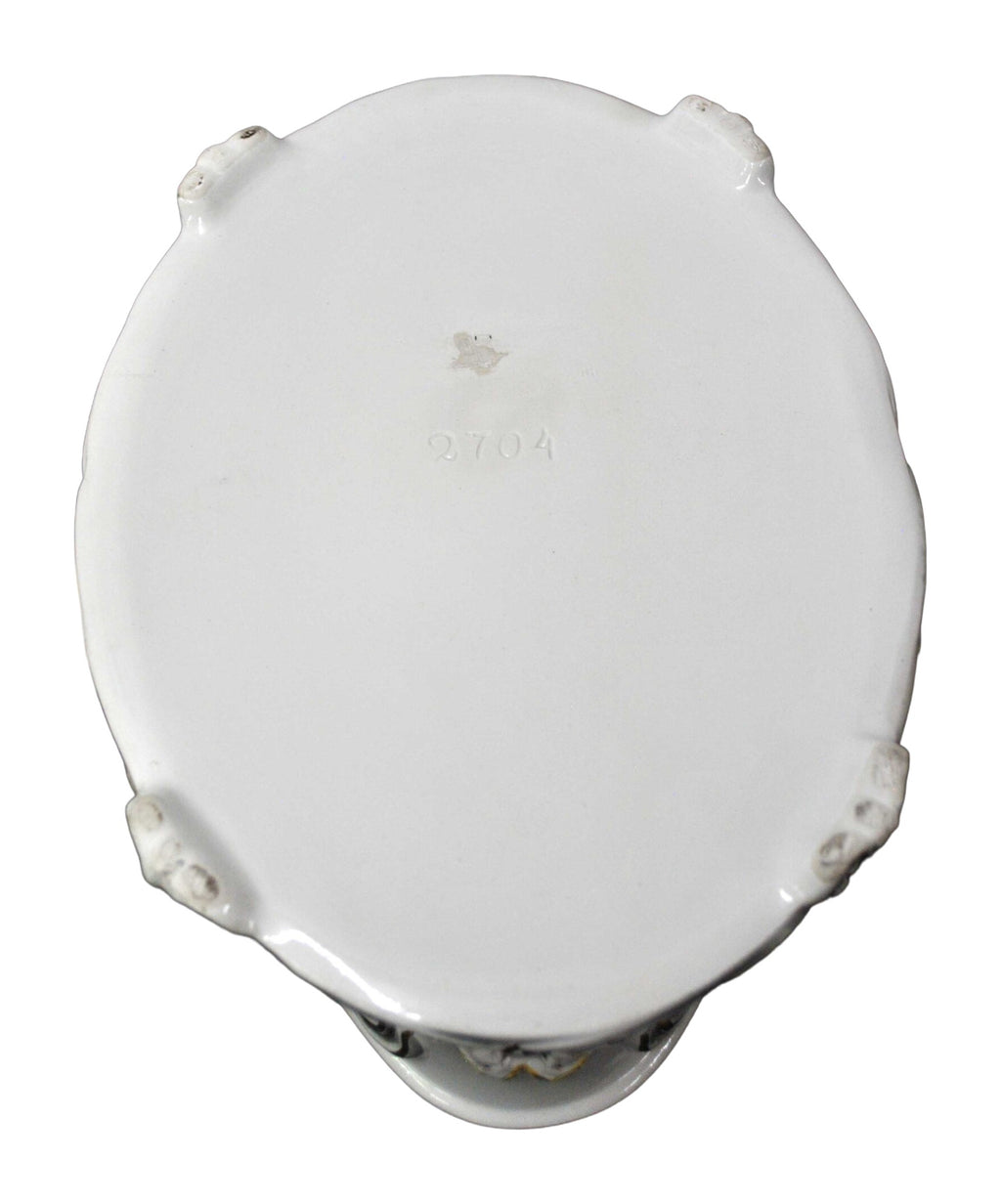 Italian Porcelain Covered Tureen with Mythological Reliefs — alternative view or condition detail