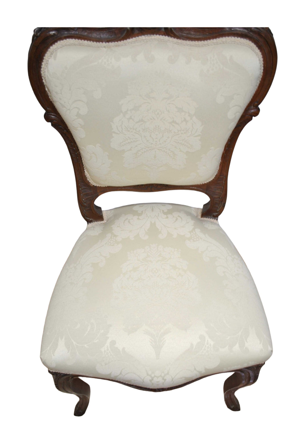 Set of Six Louis XV-Style Carved Dining Chairs — alternative view or condition detail
