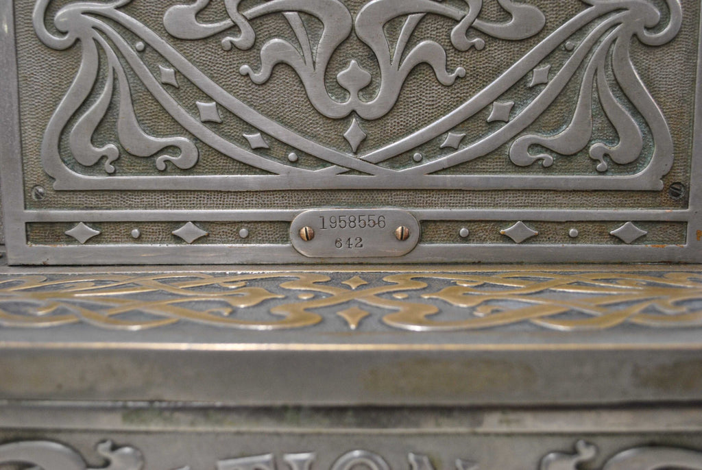 National Cast-Iron Cash Register with Wooden Cash Drawer — original maker or condition detail