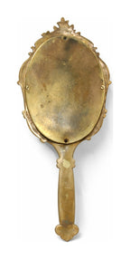Cloisonne Hand Mirror with Ornamental Handle — detail or alternate view