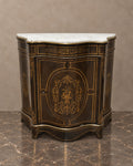 Napoleon III-Style Walnut Marquetry Cabinet — main view