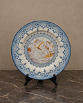 Alcora Ceramic Plate with Cherub Scene — styled main view