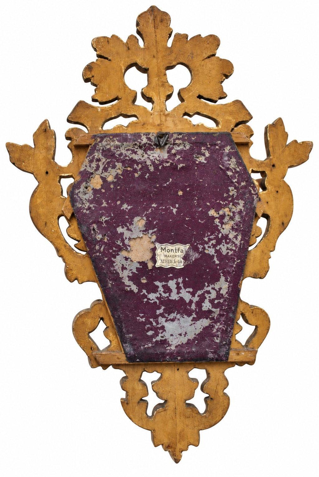 Pair of Small Gilt Louis XV-Style Mirrors — original detail view 1