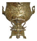 Embossed Brass Samovar — original detail view 2