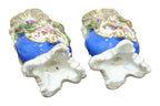 Pair of Nineteenth-Century Vieux Paris Porcelain Vases — original detail view 2