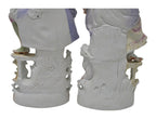 Pair of German Porcelain Courtly Figures — original detail view 2
