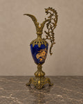 Cobalt Porcelain and Gilt-Bronze Ewer — styled main view