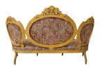 Circa 1860 Isabelino Giltwood Sofa — original detail view 2