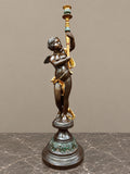Bronze Angel with Torch — styled main photograph