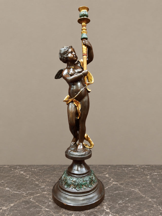 Bronze Angel with Torch