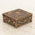 Rose relief jewellery box