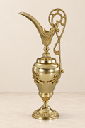 Decorative Ewer with Ribbon Swags and Openwork Handle